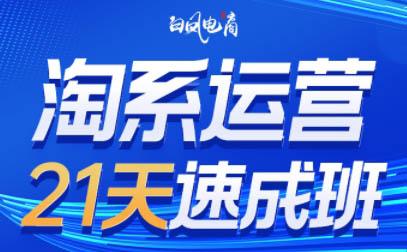 白凤电商·淘系运营21天速成班(更新7月)网赚库-项目库-轻创网-中创网-福缘网-冒泡网-资源之家-魔方项目库网赚库