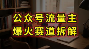 AI公众号流量主爆火赛道拆解—剧评领域，86分钟干货分享网赚库-项目库-轻创网-中创网-福缘网-冒泡网-资源之家-魔方项目库网赚库